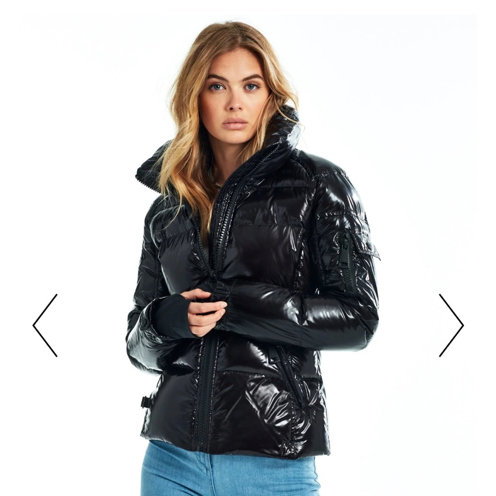 Sam. Freestyle Black Puffer Jacket - image 1